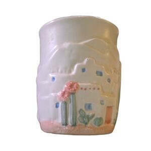 Vintage Figi Graphics Southwest Adobe Mission Pueblo Curtis Swann Cup